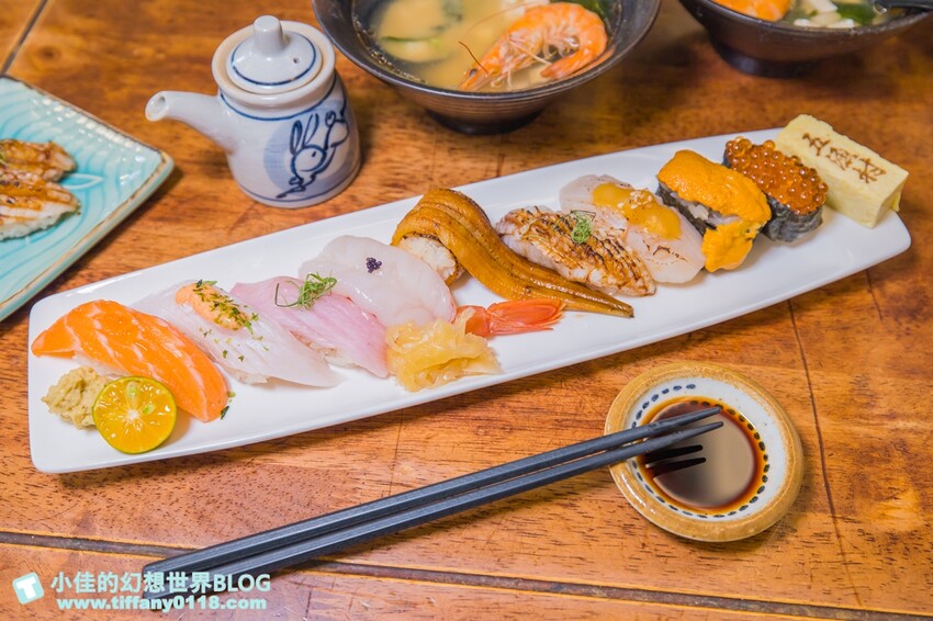 五漁村丼飯屋/味噌湯和醋飯無限量續點絕對能吃飽/海鮮丼直接給妳七種生魚片超划算/內湖美食推薦