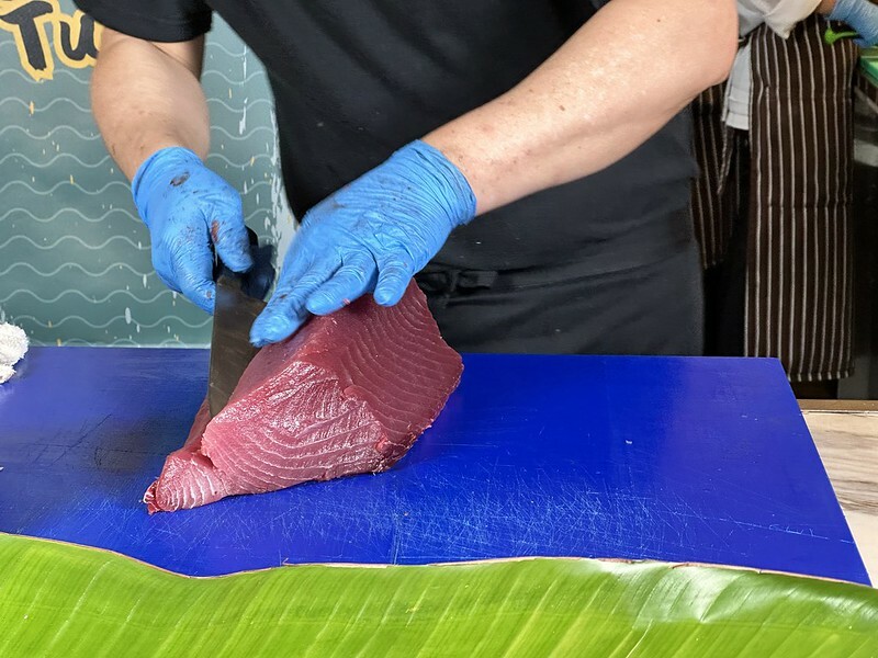 【台灣,台南市,安平區】千萬別錯過了台南大員皇冠假日酒店元素餐廳 「鮪魚季」,各式「鮪魚」作法,讓你