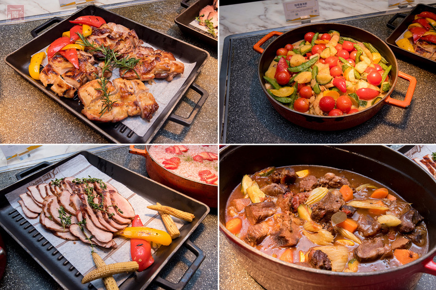 【臺南吃到飽】大員皇冠“元素全日餐廳”推出新菜色|臺灣好豬宴|鳳梨搭配新菜色|甜點繽紛講究~~元素全日餐廳 - 南人幫