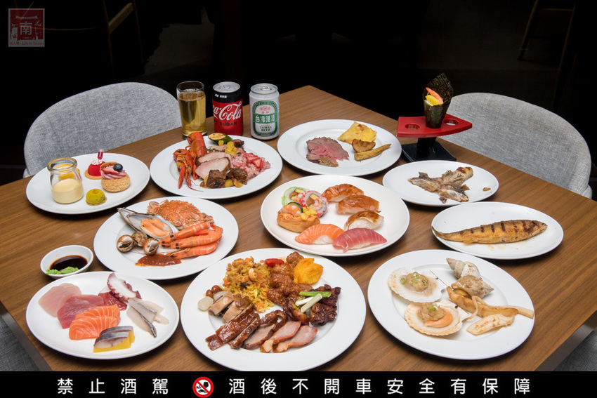 【臺南吃到飽】大員皇冠“元素全日餐廳”推出新菜色|臺灣好豬宴|鳳梨搭配新菜色|甜點繽紛講究~~元素全日餐廳 - 南人幫