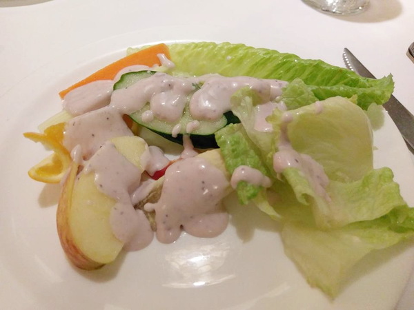 天母盛鑫食堂:天母盛鑫食堂-台中22年的西餐老店 主菜真的都很優 適合約會或是紀念日的餐廳