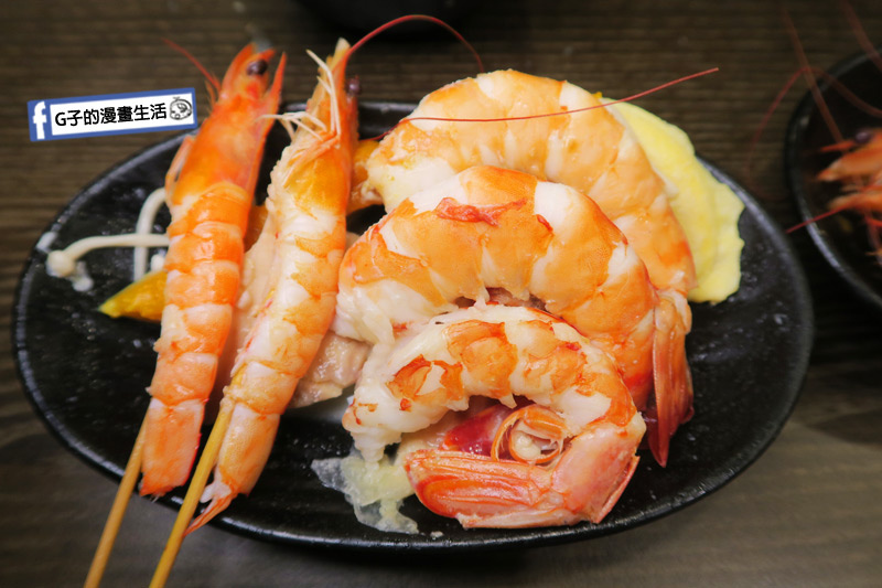 蘆洲火鍋 極禾優質鍋物蘆洲店 超值海陸雙人餐 蝦子很大尾