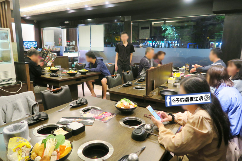 蘆洲火鍋 極禾優質鍋物蘆洲店 環境有1.2樓