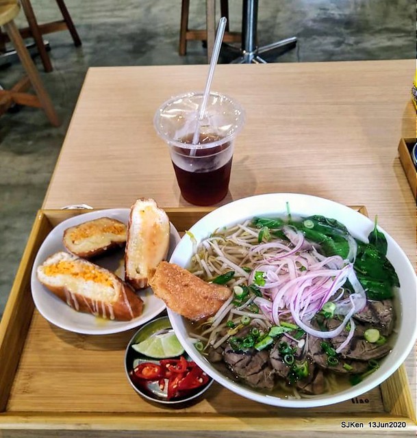 Vietnamese beef pho noodles, Taipei, Taiwan, SJKen, Jun 13, 2020