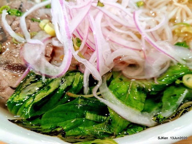 Vietnamese beef pho noodles, Taipei, Taiwan, SJKen, Jun 13, 2020