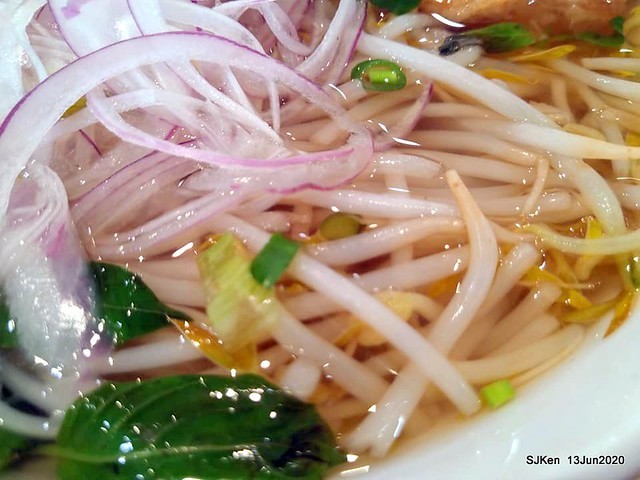 Vietnamese beef pho noodles, Taipei, Taiwan, SJKen, Jun 13, 2020