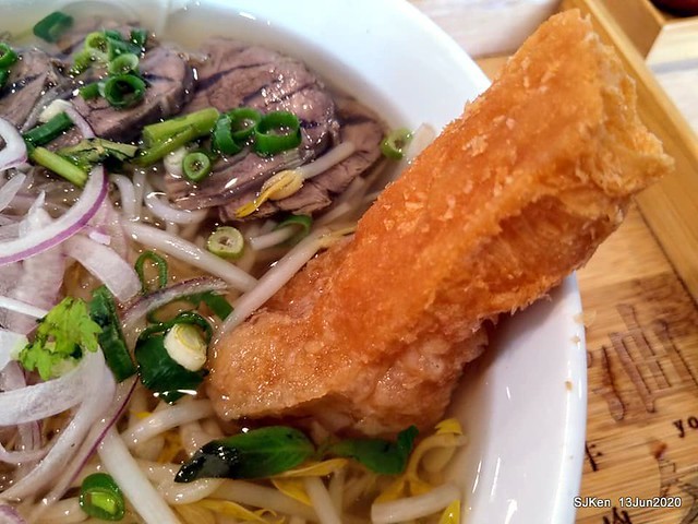 Vietnamese beef pho noodles, Taipei, Taiwan, SJKen, Jun 13, 2020