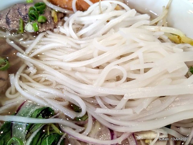 Vietnamese beef pho noodles, Taipei, Taiwan, SJKen, Jun 13, 2020