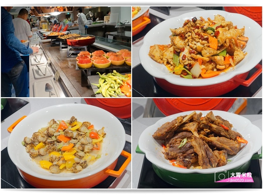 千元有找！新莊輔大吃到飽推薦,天賜百匯Buffet,12月旺年祭新菜,火烤小龍蝦/鮑魚粥/鐵板羊排,尾牙聚餐享受百樣美食餐點,2018新北Buffet推薦, - 大胃米粒 DAVID & MI