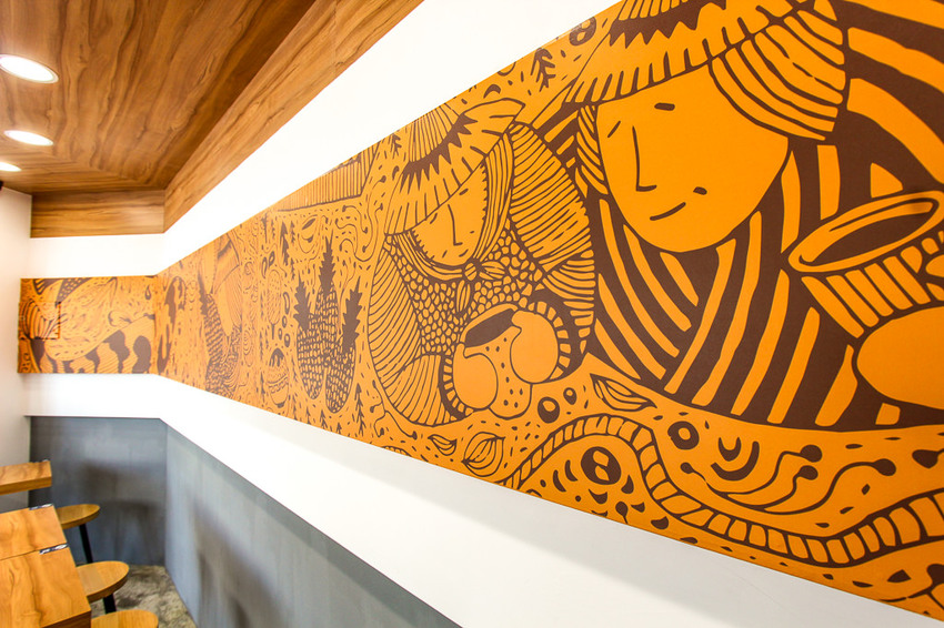 台中西區，花山家宣飲麵鋪，帶著濃烈文青風格的台式麵店! - 微笑Joe幸運