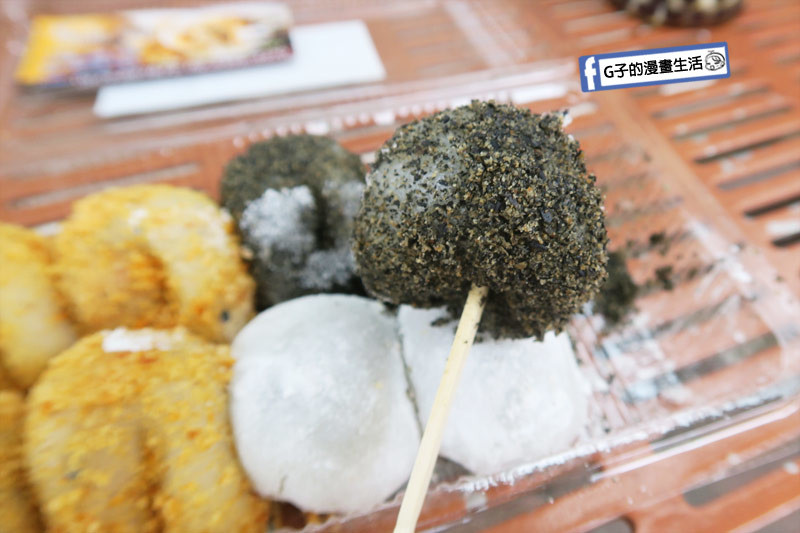 西螺祖傳麻糬大王 創始店 包餡麻糬 芝麻口味