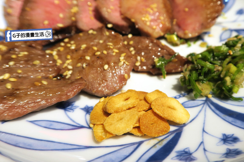 吉村·牛舌 Yoshimura,板橋牛舌專賣店.鹽蔥,炸蒜片