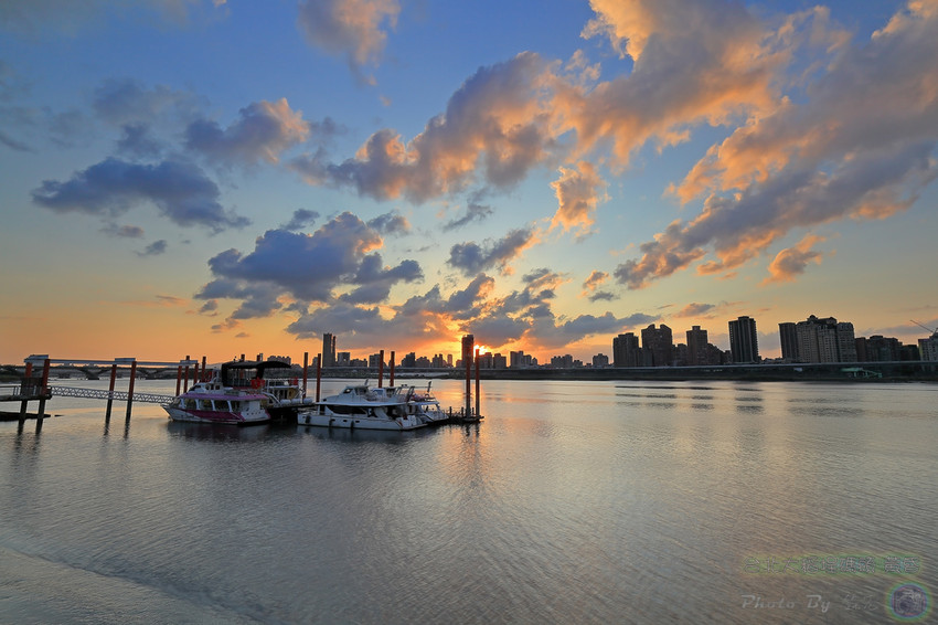 台北大稻埕碼頭 夕陽