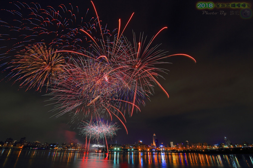 2018 台北大稻埕煙火