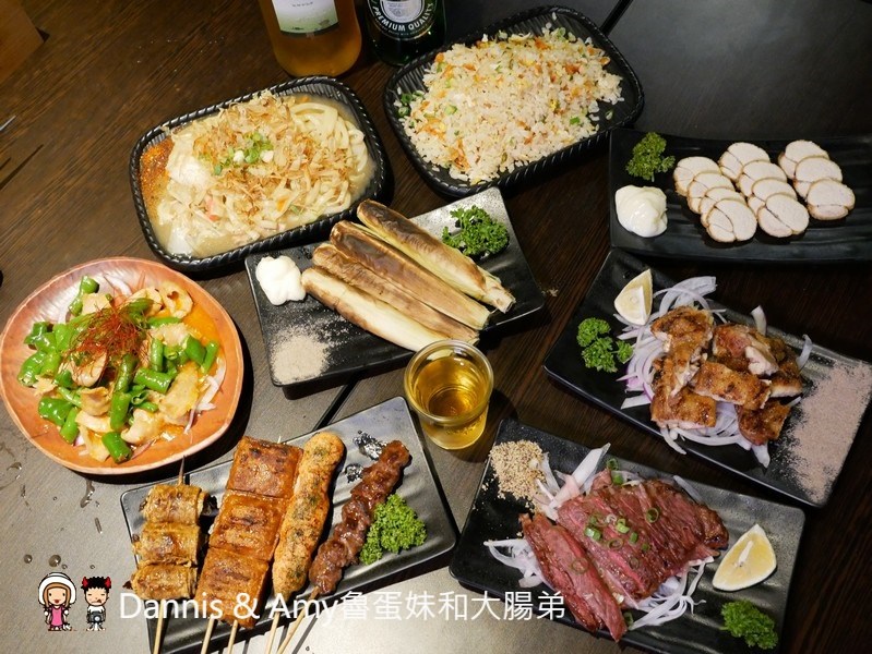 《新竹宵夜美食》男子漢居酒屋。開到凌晨夜貓子聚餐的深夜食堂。手作料理串燒熱炒菜色推薦。菜單分享︱明湖路育賢國中附近（影片）