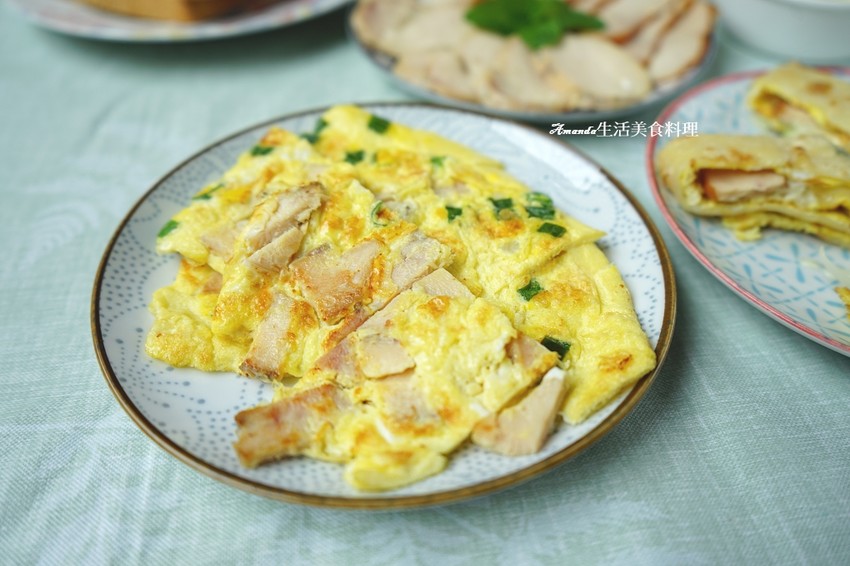 在家吃早午餐-台畜香燻雞胸肉-胡桃木-迷迭香