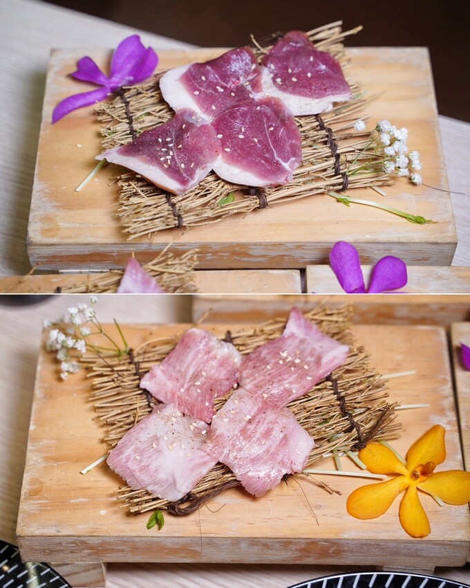 【燒肉道】全台第一間軌道送餐燒肉吃到飽,還有熱呼呼的火鍋可以享用,火烤兩吃一次滿足!直上最高價位,就享高達70種食材無限供應! - 阿華田的美食日記