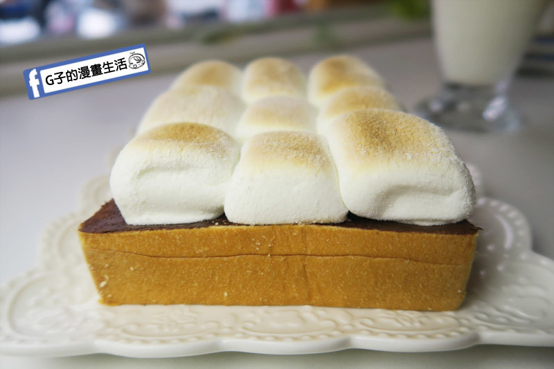 中永和/早午餐餐廳-小狐狸中西式料理.鮮奶厚片-棉花糖巧克力