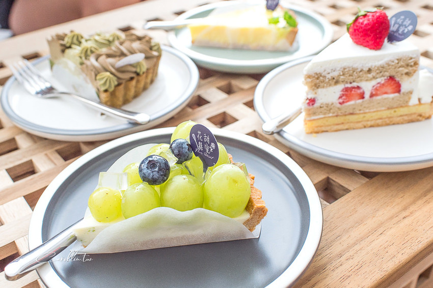 《花甜囍室》科博館旁的唯美甜點店 - 卡琳。摸魚兒趣