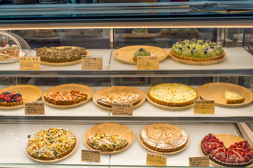 《花甜囍室》科博館旁的唯美甜點店 - 卡琳。摸魚兒趣