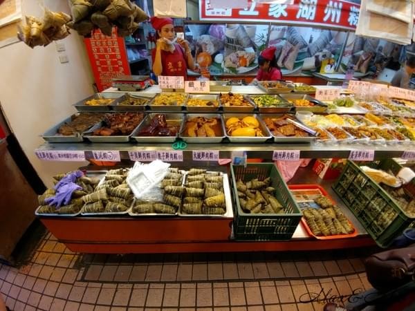 立家湖州粽:就算不是端午節,也要吃粽子❤️南門市場內-立家湖州粽