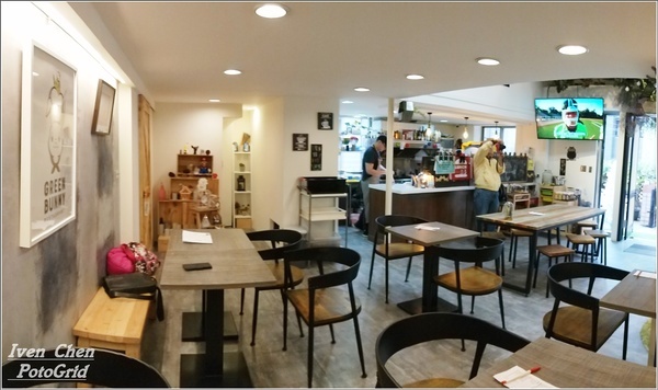 Green Bunny：《內湖美式餐廳》隱藏在巷弄裡的美學餐廳/親子友善餐廳/寵物友善餐廳『Green Bunny』