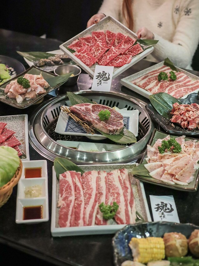 新竹魂燒肉日式燒肉​ $3680吃安格斯級上四人套餐 還有20人KTV包廂專人代烤只要$6000起