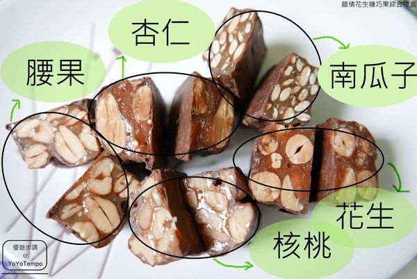 030_YoYoTempo優遊步調_【宅配美食】龍情花生糖巧果綜合禮盒|每一口都吃到滿滿的巧克力與堅果,有著滿滿的幸福感.JPG