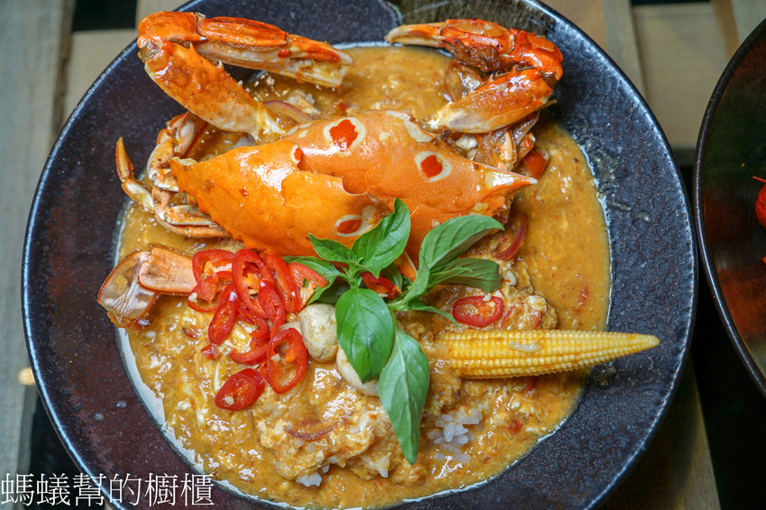 饗料理 | 員林南洋風味料理，每日限量20碗澳洲小龍蝦叻沙！超霸氣登場！不可錯過南洋叻沙美味~ - 螞蟻幫的櫥櫃