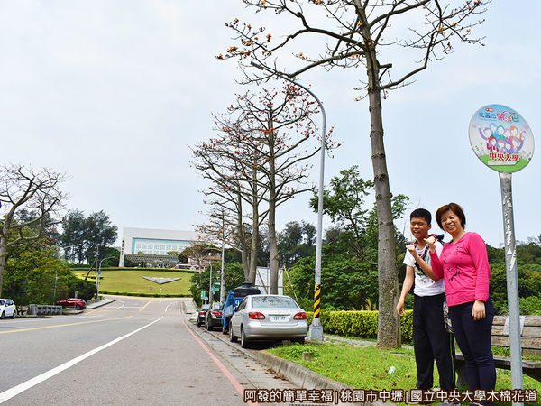 中央大學木棉花道10-很愛演的母子倆.JPG