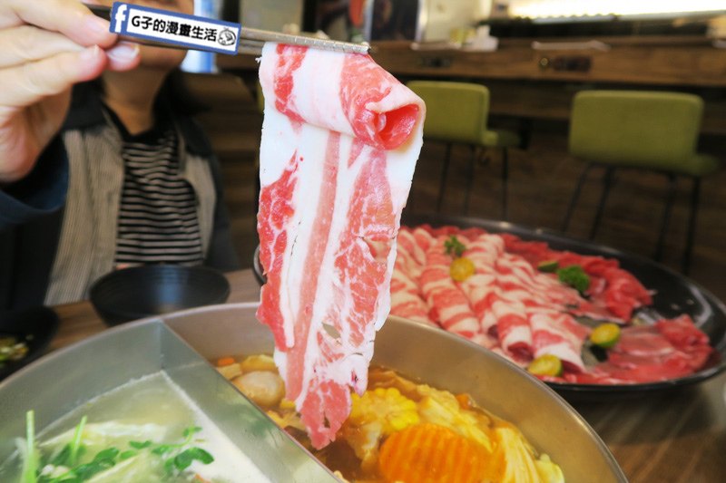 中和瀧厚鍋物.火鍋.50盎司.大胃王雙人套餐.美國安格斯霜降雪花牛.澳洲草飼低脂板腱牛