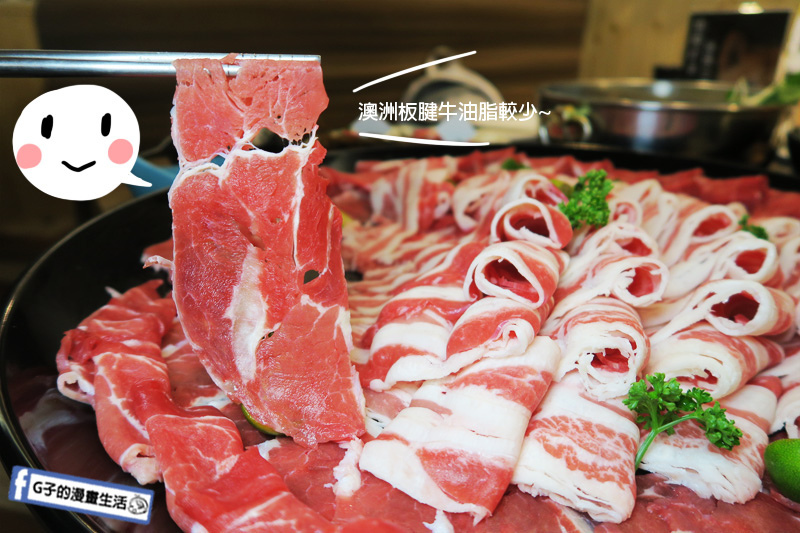 中和瀧厚鍋物.火鍋.50盎司.大胃王雙人套餐.美國安格斯霜降雪花牛.澳洲草飼低脂板腱牛