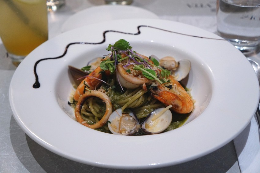 香煎海鮮義大利麵 香煎海鮮義大利麵