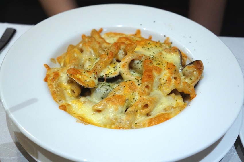 焗烤奶油海鮮筆尖麵 焗烤奶油海鮮筆尖麵