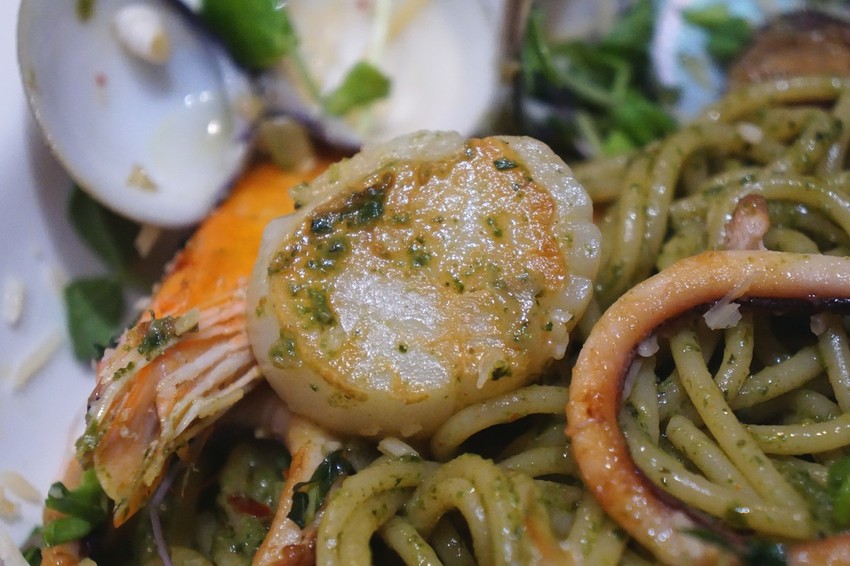 香煎海鮮義大利麵 香煎海鮮義大利麵