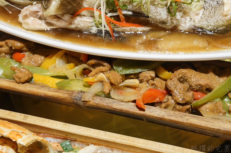 [桃園中壢美食]龍岡蒸籠宴-台灣居然也有蒙古包餐廳 吃飯經驗超特別 2019新菜單 蒸籠宴不只有清蒸海鮮 南瓜炊飯超合我的味 親子遊戲區/停車場