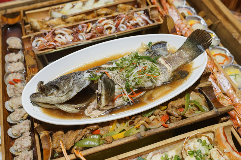 [桃園中壢美食]龍岡蒸籠宴-台灣居然也有蒙古包餐廳 吃飯經驗超特別 2019新菜單 蒸籠宴不只有清蒸海鮮 南瓜炊飯超合我的味 親子遊戲區/停車場