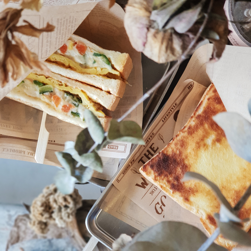 台北美食||長板凳工作室-親民價位的早餐店，喜歡的是他的用心細膩||中山區、行天宮站