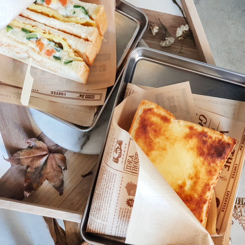 台北美食||長板凳工作室-親民價位的早餐店，喜歡的是他的用心細膩||中山區、行天宮站