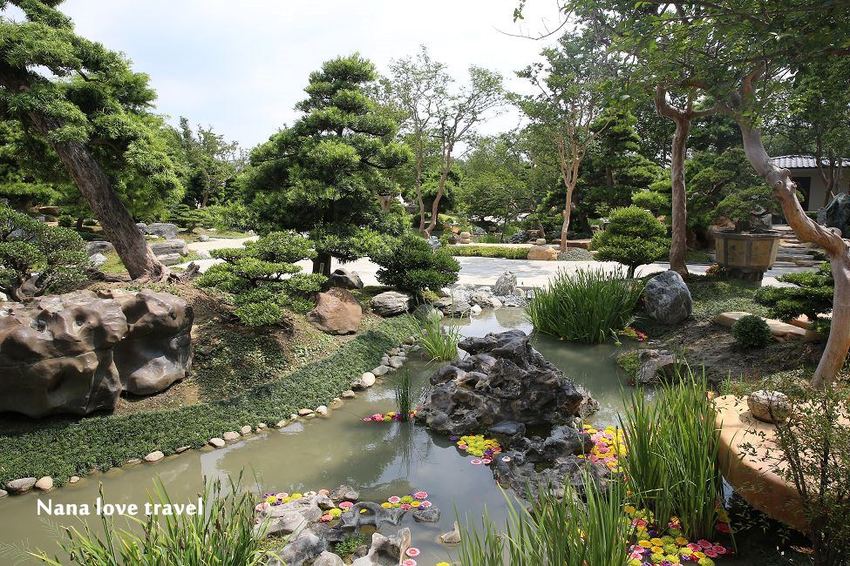 彰化田尾》台灣銘園庭園美術館。台式園林超美拍,宛如一秒到日本彷彿走進日本庭園 - Nana愛旅行札記