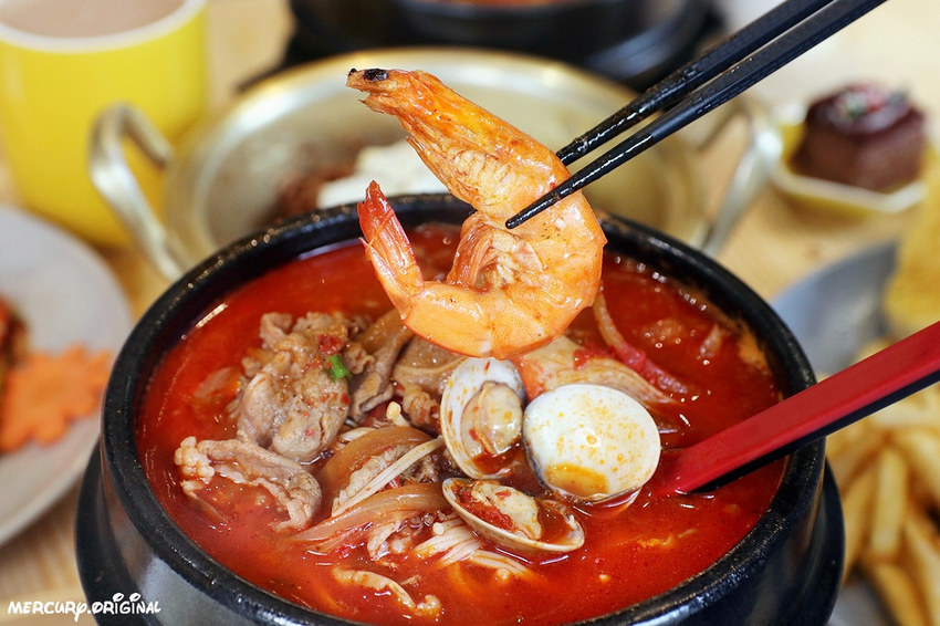 韓式辣嫩豆腐鍋