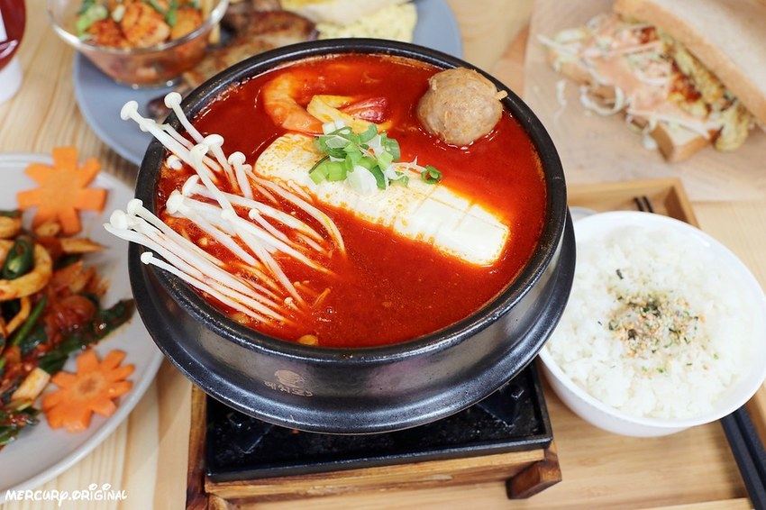 韓式辣嫩豆腐鍋