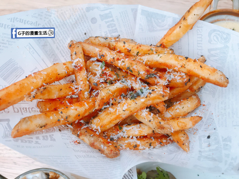 永康街早午餐MukoBrunch木可.開胃菜-松露薯條