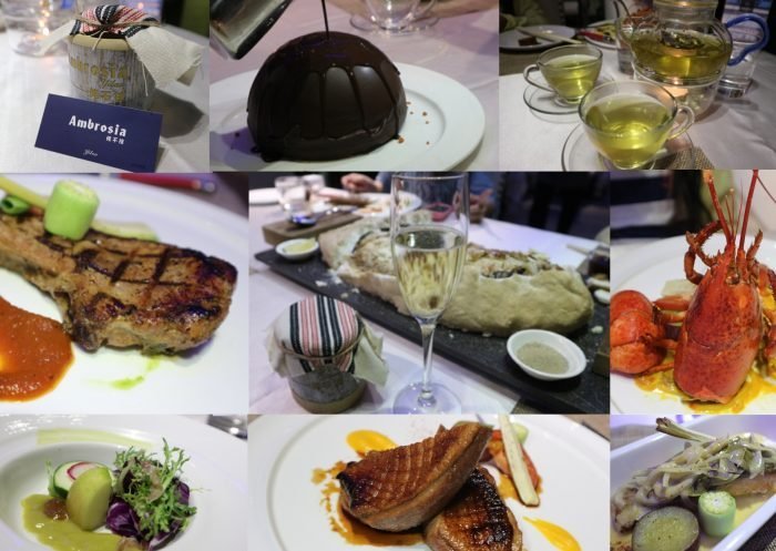 Ambrosia俺不捨法式餐廳的Ambrosia 字義有美味至極的意思。主菜包括:櫻桃鴨胸佐紅酒醋醬、盤克夏豬、進口龍蝦跟鮭魚料理等不定期會開餐券團購喔! Ambrosia俺不捨法式餐廳的Ambrosia 字義有美味至極的意思。主菜包括:櫻桃鴨胸佐紅酒醋醬、盤克夏豬、進口龍蝦跟鮭魚料理等不定期會開餐券團購喔!