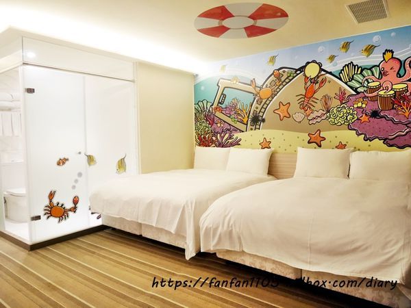 【台中住宿】圖樂文旅 文創旅店#插畫風格 #台中平價住宿 #台中親子住宿 #台中住宿推薦 #台中住宿商旅推薦 #平價住宿 #台中西屯區住宿 #逢甲夜市住宿 #免費停車 (18).JPG