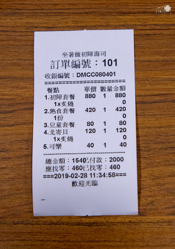 中壢美食推薦》坐著做。初陣壽司 - 高級的食材 平價的消費 隱身在影城內的日式料理 - 時空幻境 凌雲江海清