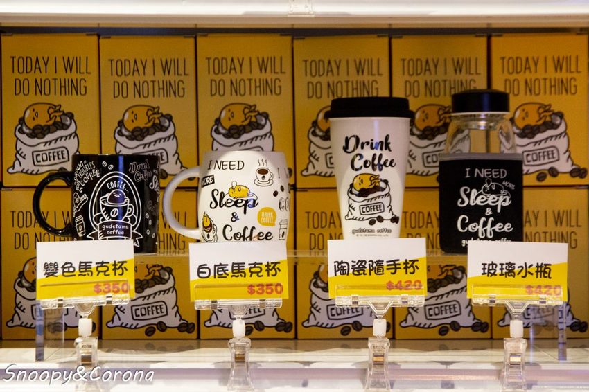 【吃喝.台北】蛋黃哥不想上班咖啡廳/三創生活園區期間限定店~充滿慵懶與厭世風格,不想上班就來這裡摸魚吧