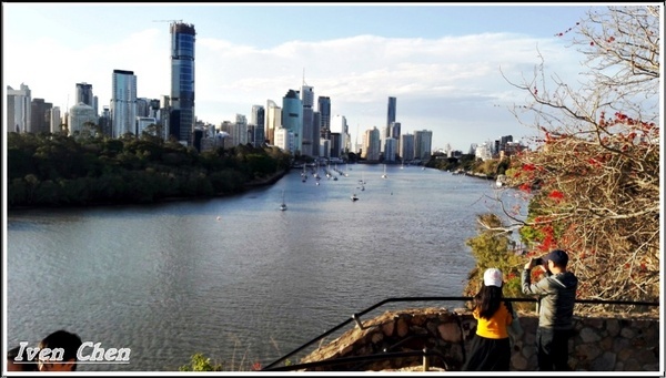 庫莎山.袋鼠角：《澳洲景點》2​018.9月澳洲之旅第一部曲\舊市政廳喬治王廣場\庫沙山\南岸公園\袋鼠角-『布理斯本』​