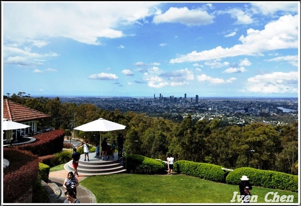 庫莎山.袋鼠角：《澳洲景點》2​018.9月澳洲之旅第一部曲\舊市政廳喬治王廣場\庫沙山\南岸公園\袋鼠角-『布理斯本』​