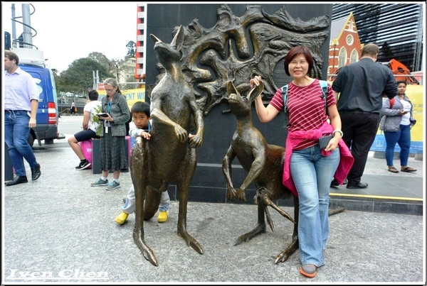 庫莎山.袋鼠角：《澳洲景點》2​018.9月澳洲之旅第一部曲\舊市政廳喬治王廣場\庫沙山\南岸公園\袋鼠角-『布理斯本』​